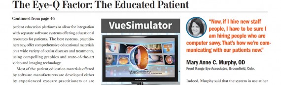 VM Magazine Recognizes VueCare Media and Importance of Automated Patient Education
